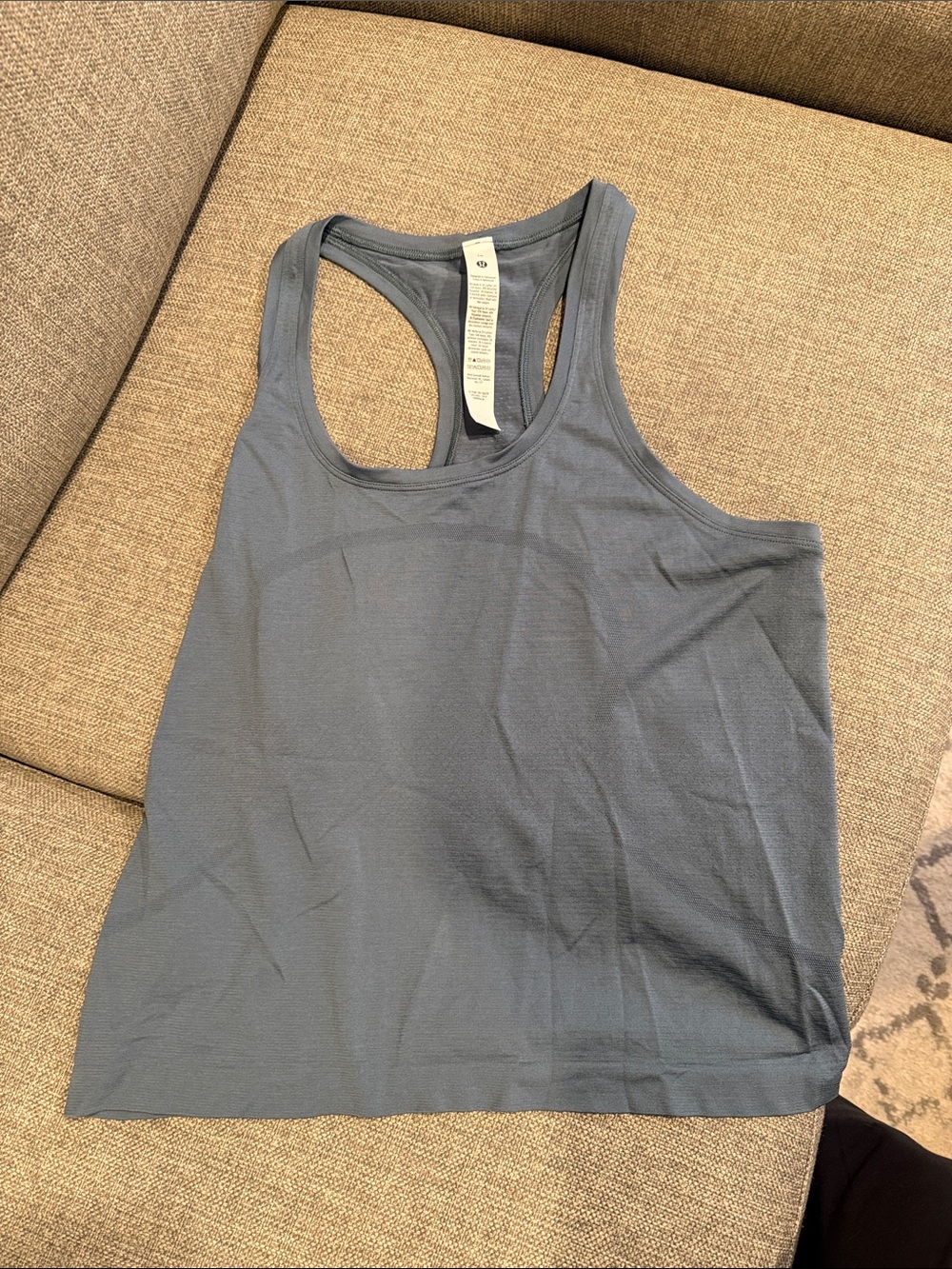 lululemon athletica Slate Blue Racerback Tank